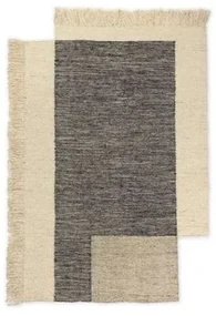Counter Tappeto 140x200 Charcoal/Off-White - Ferm Living