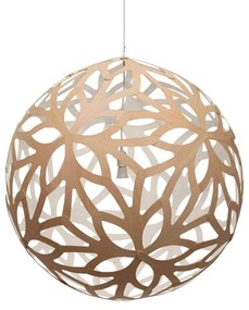 David Trubridge - Floral Lampada a Sospensione Ø120 Bianco 1 Lato David Trubridge