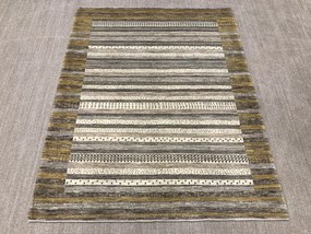 Loribaft Tappeto 150x190 Beige (Iran) Annodato A Mano