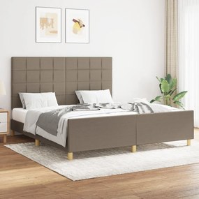 Giroletto Senza Materasso Tortora 160x200 Cm İn Tessuto /