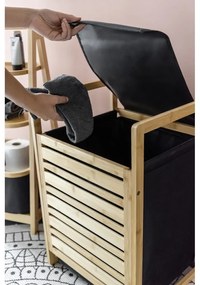 Cesto portabiancheria in tessuto 47 l Ecori - Wenko