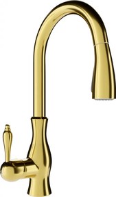 Mexen Savita rubinetto cucina, oro - 672601-50
