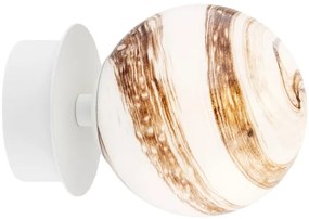 Argon 8454 - Applique FABIO 1xE14/7W/230V alabastro bianco