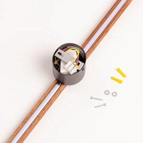 Brilagi - Applique a LED WOODY LINE LED/12W/230V 120 cm quercia ciliegio