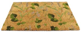 Zerbino in fibre di cocco 40x60 cm Watercolour Leaves – Artsy Doormats