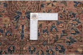 Antik Floreale Rosso Mattone Blu Scuro 78x183 Cm