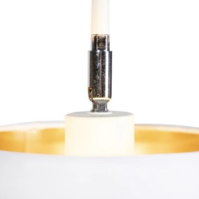 Lampada da terra moderna bianca - Lofty