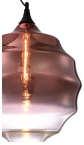 Redo 01-1846 - Lampadario a sospensione con filo SLAG 1xE27/42W/230V diametro 40 cm rame