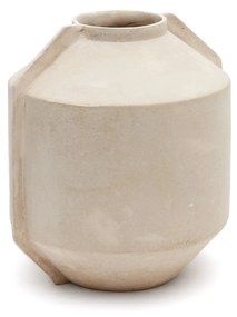 Kave Home - Vaso Meja di cartapesta beige 38 cm