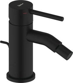 Rubinetto per bidet getto laminare cristallino TAYRONA HUBER nero verniciato opaco