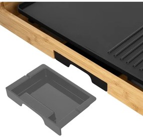 Sencor - Griglia elettrica da tavolo 1800W/230V in bambù