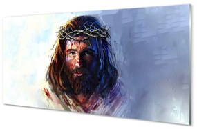 Quadro in vetro acrilico Immagine di Gesù 100x50 cm
