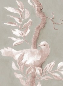 Lewis & Wood Carta da parati Doves - Flax