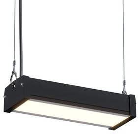 Campana Lineare LED 50W 26cm Sospesa 5.500 lm con Osram chip LED Colore Bianco Freddo 6.000K