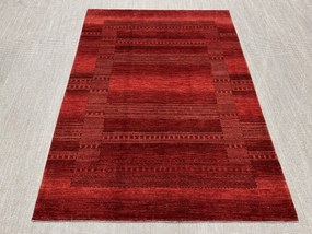 Loribaft Tappeto 170 x 240 Rosso (Iran) Annodato A Mano