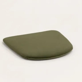 Cuscino in velluto per sedia LIX Verde Kaki - Sklum