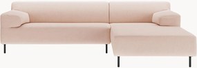 Divano angolare bianco perla-nero freistil180