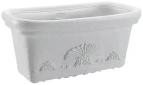 Fioriera flora cm.92x40x45 diversi colori, BIANCO