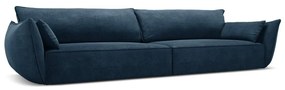 Divano blu scuro 248 cm Vanda - Mazzini Sofas