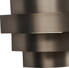 Lampada da parete moderna color canna di fucile con LED dimmerabile a 3 livelli - Lines