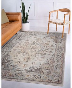 Tappeto crema 200x290 cm Flores - Asiatic Carpets