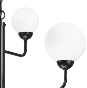 Lampadario a sospensione con catena OSCAR 4xG9/5W/230V nero