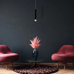 Lampadario LED su corda CARBON LED/5W/230V