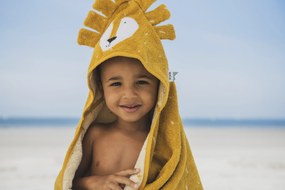 Asciugamano con cappuccio Mr. Lion – 70 x 130 cm