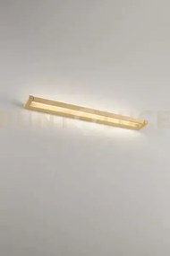 Slim applique in metallo oro opaco 79,2cm orientabile led 24w cct 2...