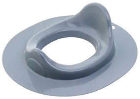 Sedile del water per bambini grigio chiaro Bella Bambina - Rotho