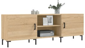 Mobile porta tv rovere sonoma 150x30x50 cm in legno multistrato