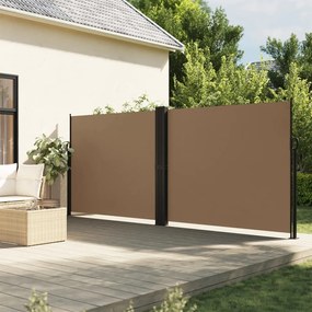 Tenda Da Sole Laterale Retrattile Tortora 160x600 Cm /