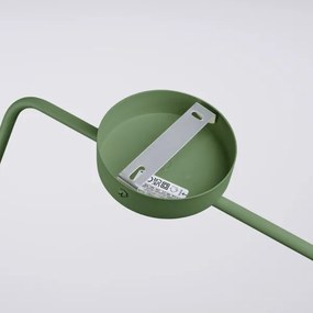 Sollux SL.1700 - Applique NOX 1xE14/10W/230V verde