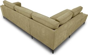 Divano angolare verde (con penisola a sinistra) Copenhagen – Scandic