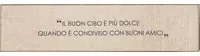 Tappeto cucina 57x240 cm scritta tortora