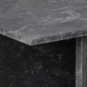 Tavolino in marmo nero 70x140 cm Vega - Actona