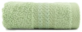 Asciugamano verde in puro cotone, 30 x 50 cm - Foutastic