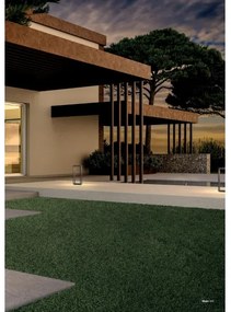 Redo 90581 - Lampada da esterno LED WAKE, 8W, 230V, 3000K, 50 cm, IP65, antracite