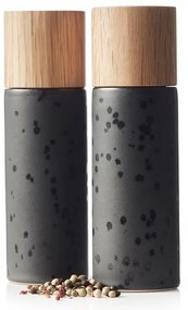 Set macina pepe e sale nero in ceramica 2 pz Gastro Black – Bitz