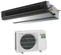 Climatizzatore Condizionatore Mitsubishi Electric Canalizzato Canalizzabile Inverter Media Prevalenza 12000 Btu PEAD-M35JA + SUZ-M35VA R-32 Wi-Fi Optional