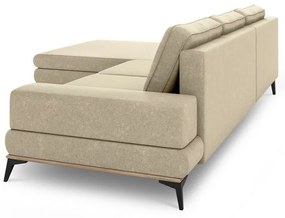 Divano letto angolare beige, angolo sinistro Planet - Windsor &amp; Co Sofas