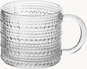 Set di 2 tazze in vetro Prisma