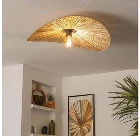 Brilagi - Lampadario a plafone LED CERIA BOHO 1xE27/40W/230V Ø 60 cm in rafia