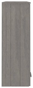 Scaffale per credenza grigio chiaro 85x35x100 cm legno di pino