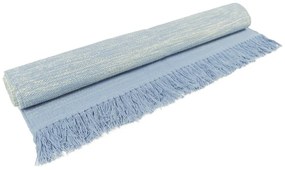 Tappeto lavabile verde-blu 100x150 cm Kirthy - Nattiot