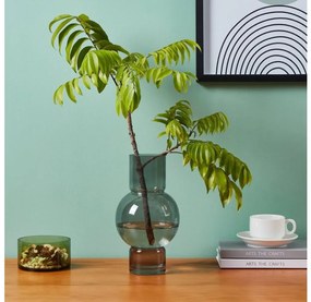 Eglo 421231 - Vaso in vetro AMPITABE 28x15,5 cm nero