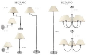 Jupiter 1582 - BG K L CH - Applique BEGAMO E27/60W