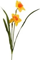 Set 8 Rami Artificiali Narciso con 6 Fiori H 70 cm