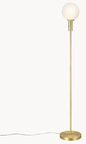 Lampada da terra in vetro opale Minna