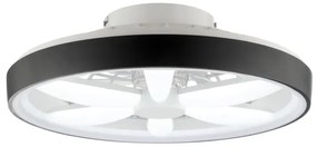 Brilliant - Ventilatore a soffitto LED RGBW GAIANO LED/48W/230V nero +DO